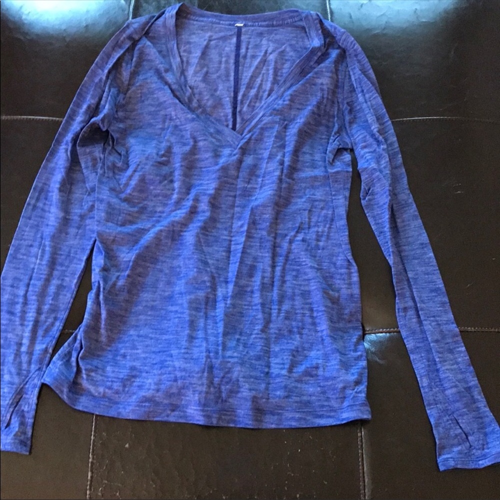 Long sleeve lululemon sculpt shirt